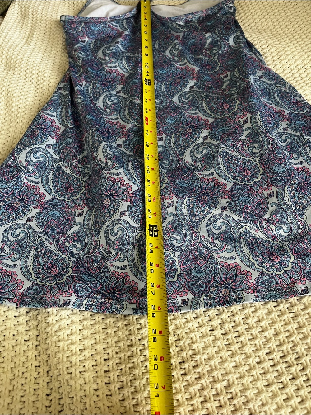 HDE Womens Exercise Workout Tennis Dress Pickle ball Built-in Shorts Paisley Med - Picture 12 of 12